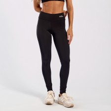 Calça Basic Liso Poliéster Preto