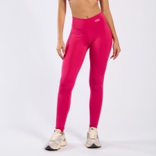 Calça Basic Liso Poliéster Rosa