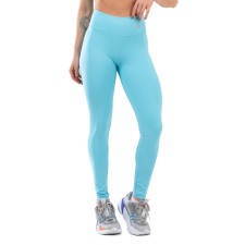 Calça Basic Liso Poliamida Azul