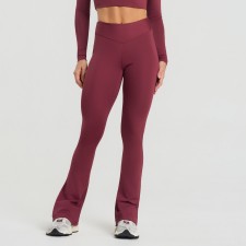Calça Flare Balance Marsala