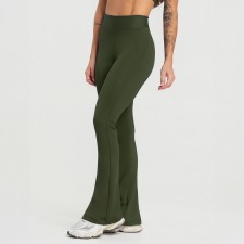 Calça Flare Balance Verde Militar