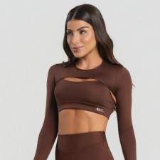 Cropped Bolero Balance Café